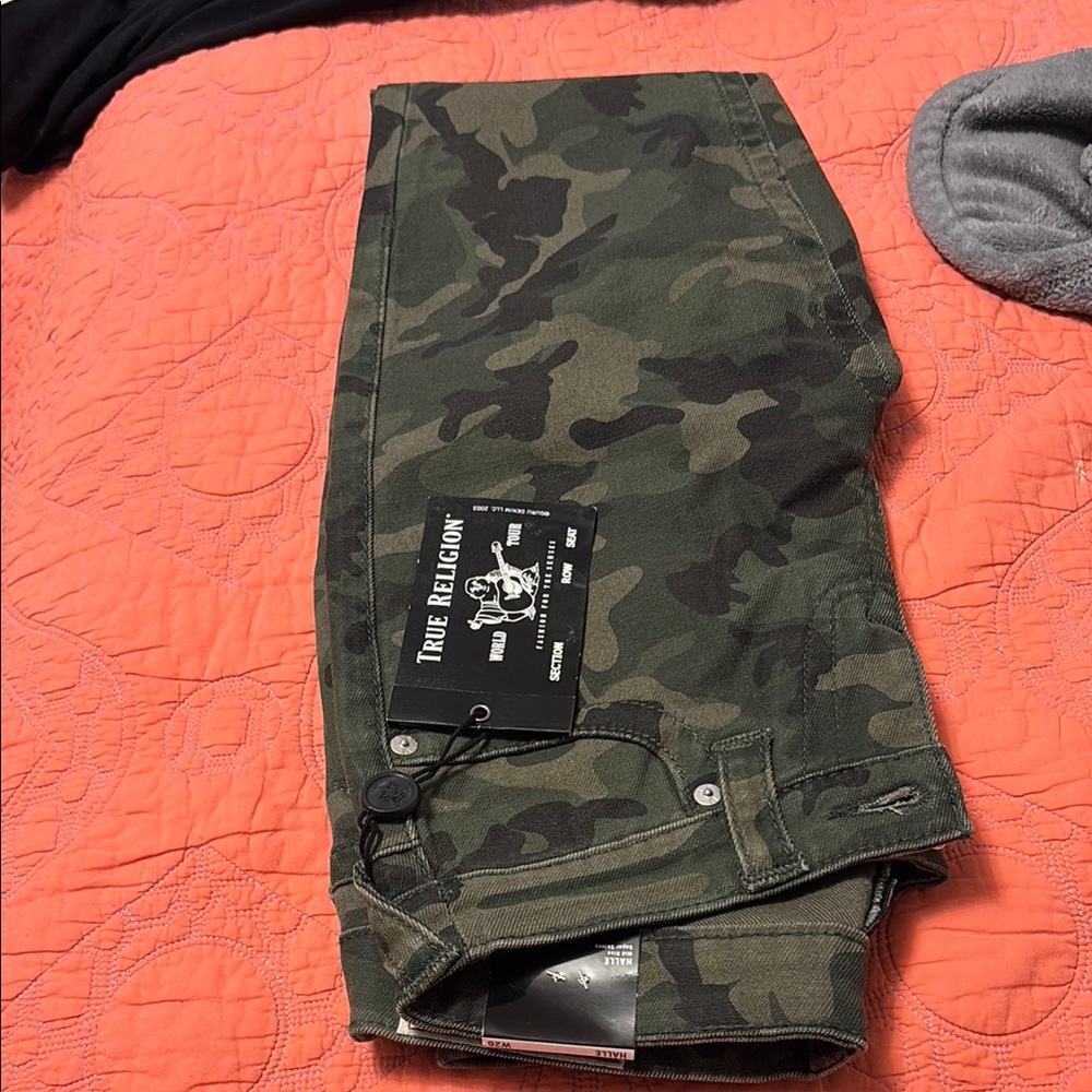 True Religion Camouflage Pants